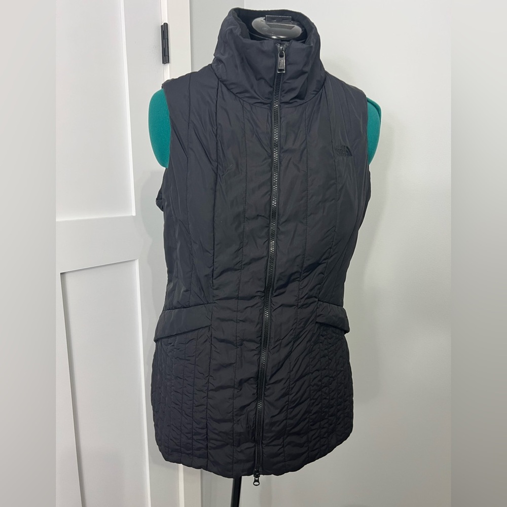 Long North Face Quilted Vest